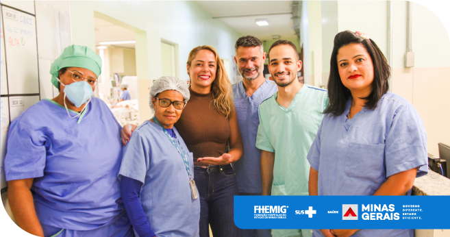 Após dengue grave, ex-paciente retorna ao Hospital Eduardo de Menezes para agradecer equipe