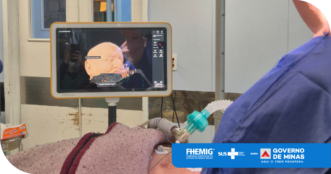 Complexo Hospitalar de Barbacena realiza primeira cirurgia com neuronavegação